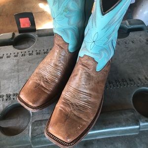 Men’s tony lama square toe cowboy boots
